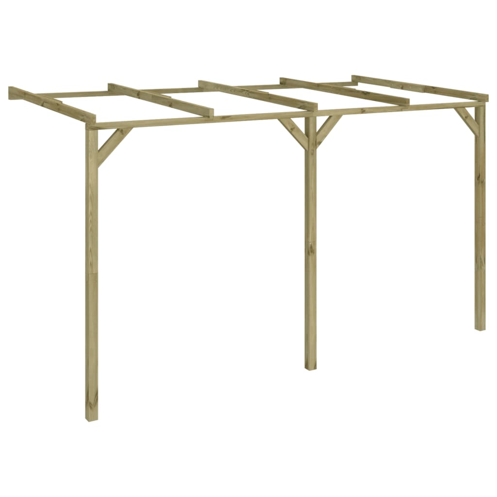 Drevený prístrešok pergola 2 x 4 x 2,2 m