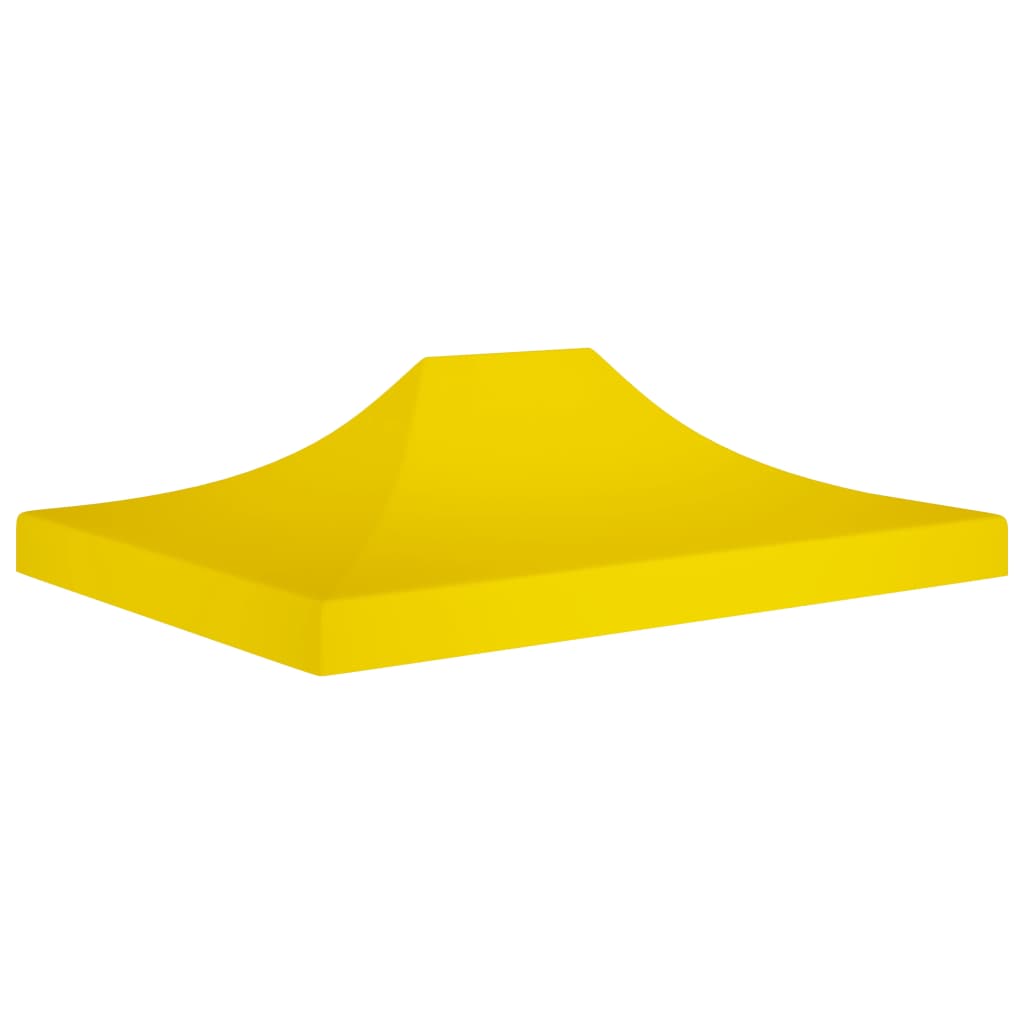 315374 vidaXL Party Tent Roof 4,5x3 m Yellow 270 g/m²